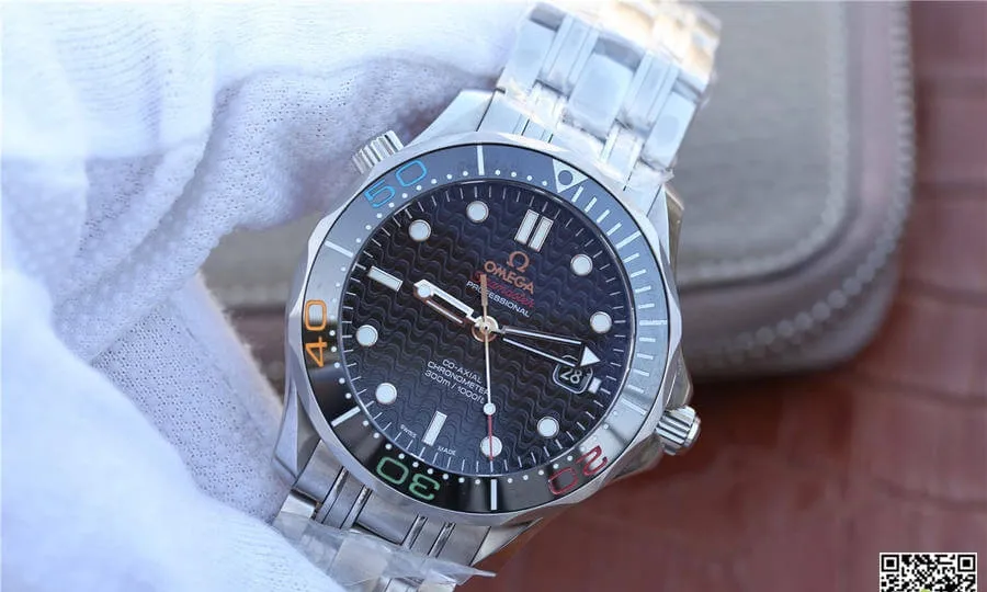 Omega Seamaster Diver 300M 522.30.41.20.01.001 V6 Factory z1:1 Best Edition Replica Watch Stainless Steel Strap